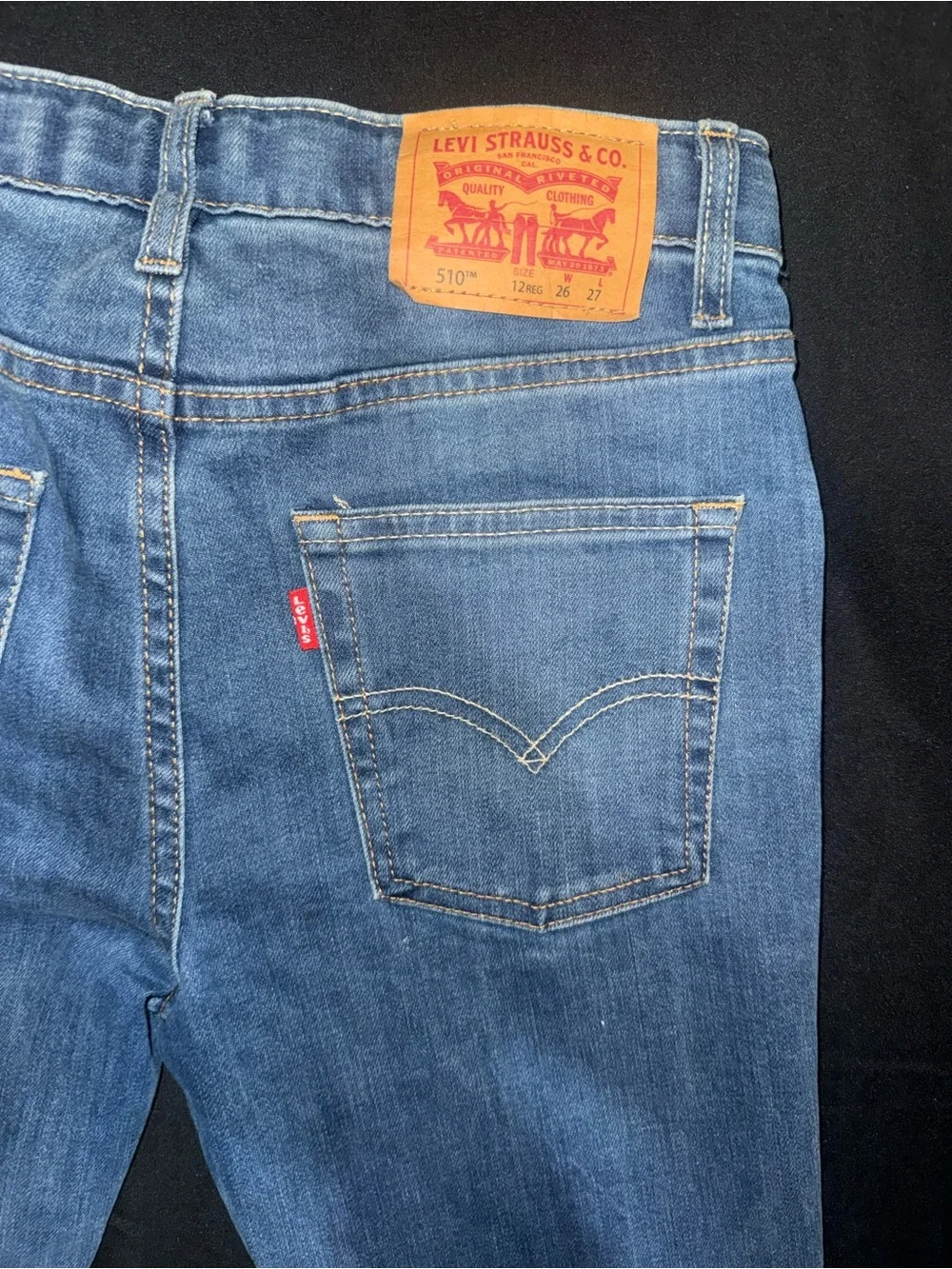 BOYS Levis Light Blue Denim Jeans